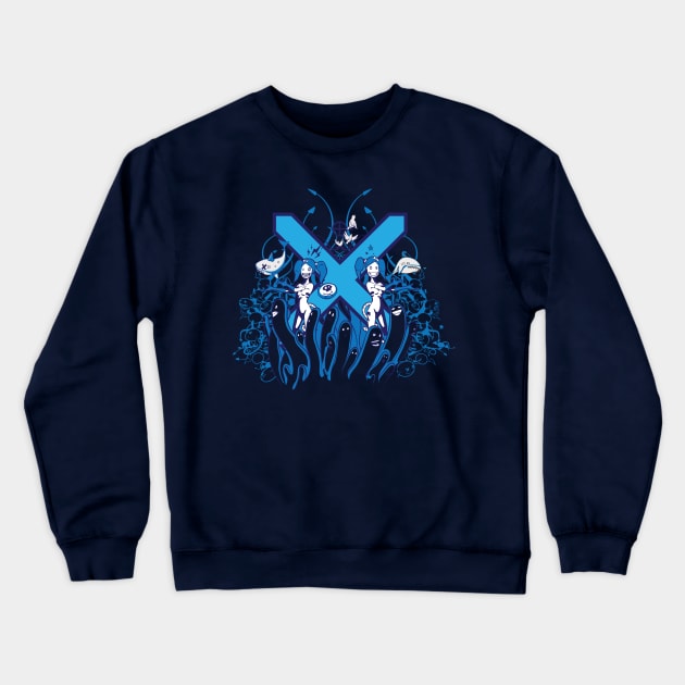 PLAN3T X-Y T-Shirt blue Crewneck Sweatshirt by kobalt7